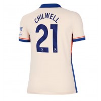 Camisa de time de futebol Chelsea Ben Chilwell #21 Replicas 2º Equipamento Feminina 2024-25 Manga Curta